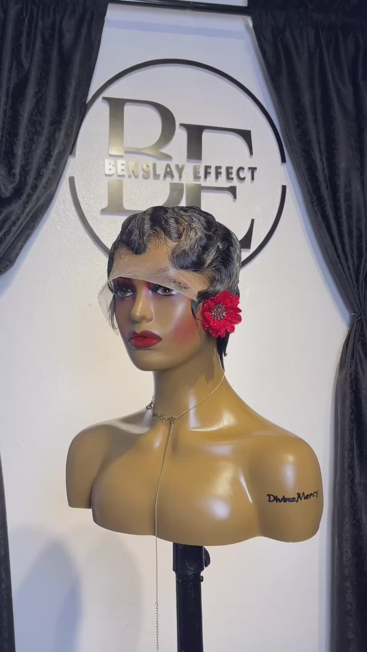 Finger-Wave Short Hair