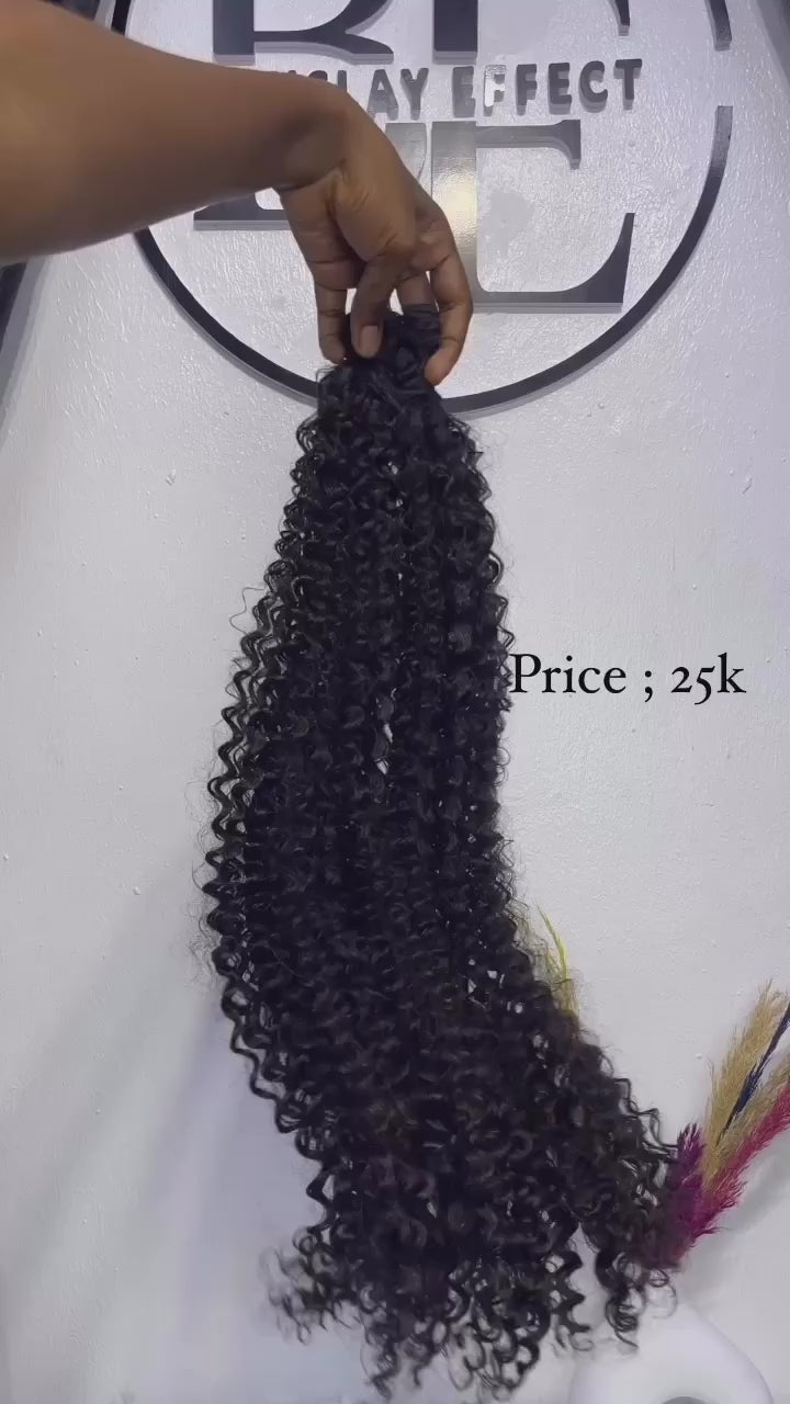 22' Water Curls Pony Bundles