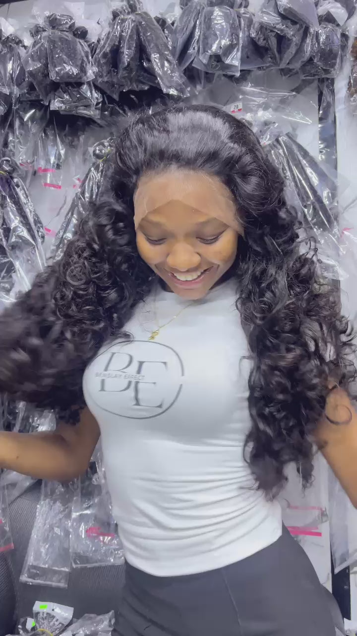 30' Layered Bounce Frontal Wig