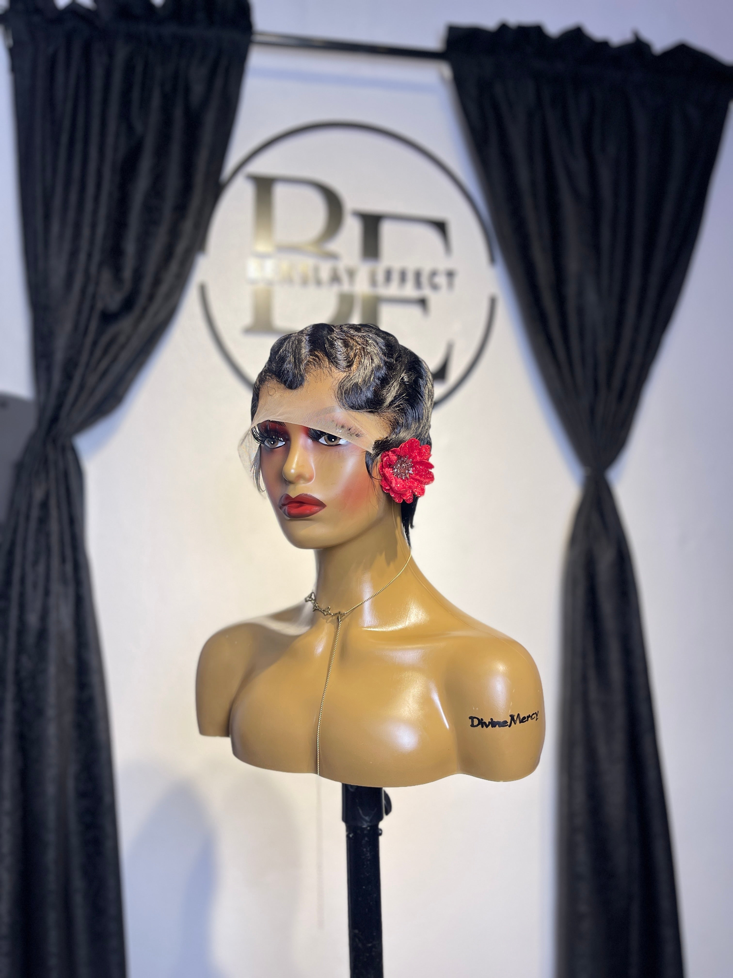 Finger-Wave Short Hair
